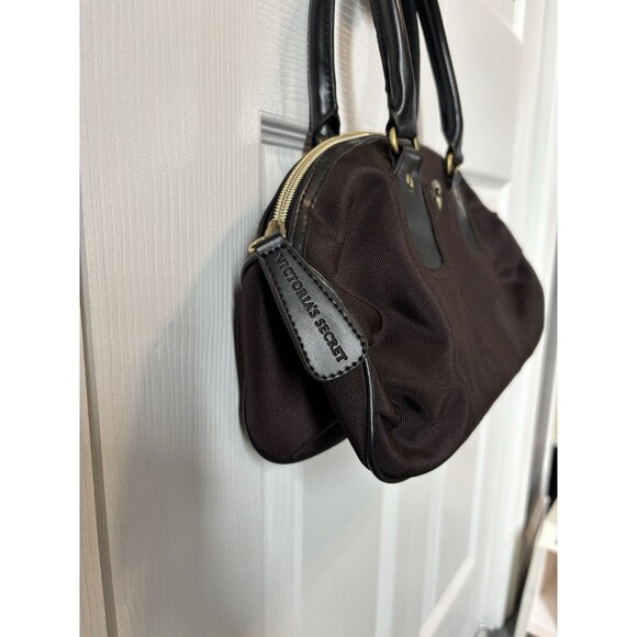 Victoria's Secret Vintage Y2K Deep Brown Mini Baguette Purse Handbag - Rare VS - Picture 4 of 10